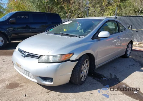 2007 Honda Civic Lx z USA, uszkodzony, nr VIN 2HGFG12657H580124